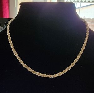 925 sterling silver rope necklace